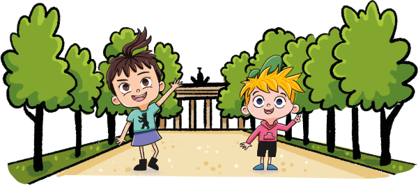 Grafik Berlin Unter den Linden