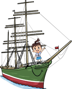 Grafik Hamburg Rickmer Rickmers