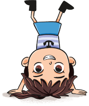 Lili Küste Kopfstand