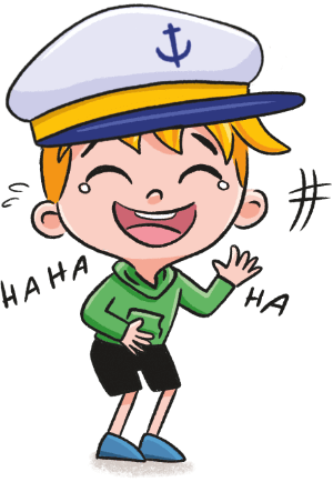 Oskar Küste lachend