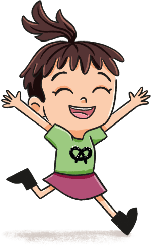 Lili Bayern springend