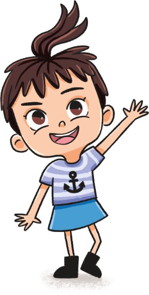 Lili Küste springend