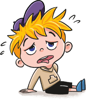 Oskar Berge erschöpft