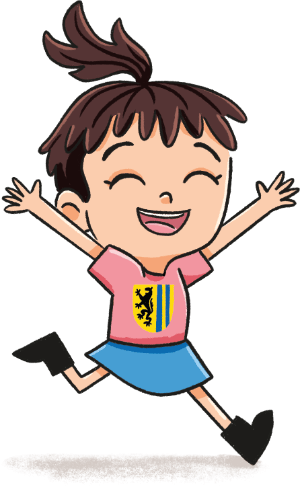 Lili Leipzig springend